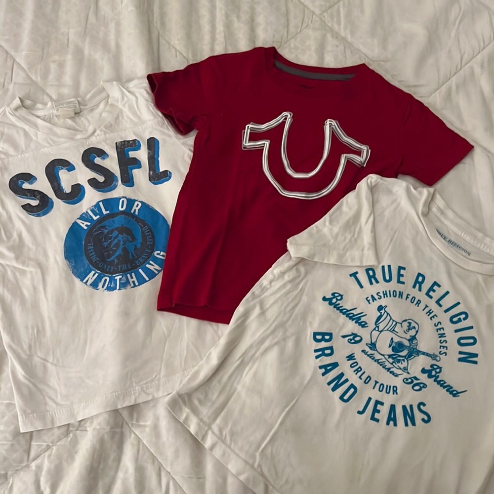 BOYS name brand tees sz 3t